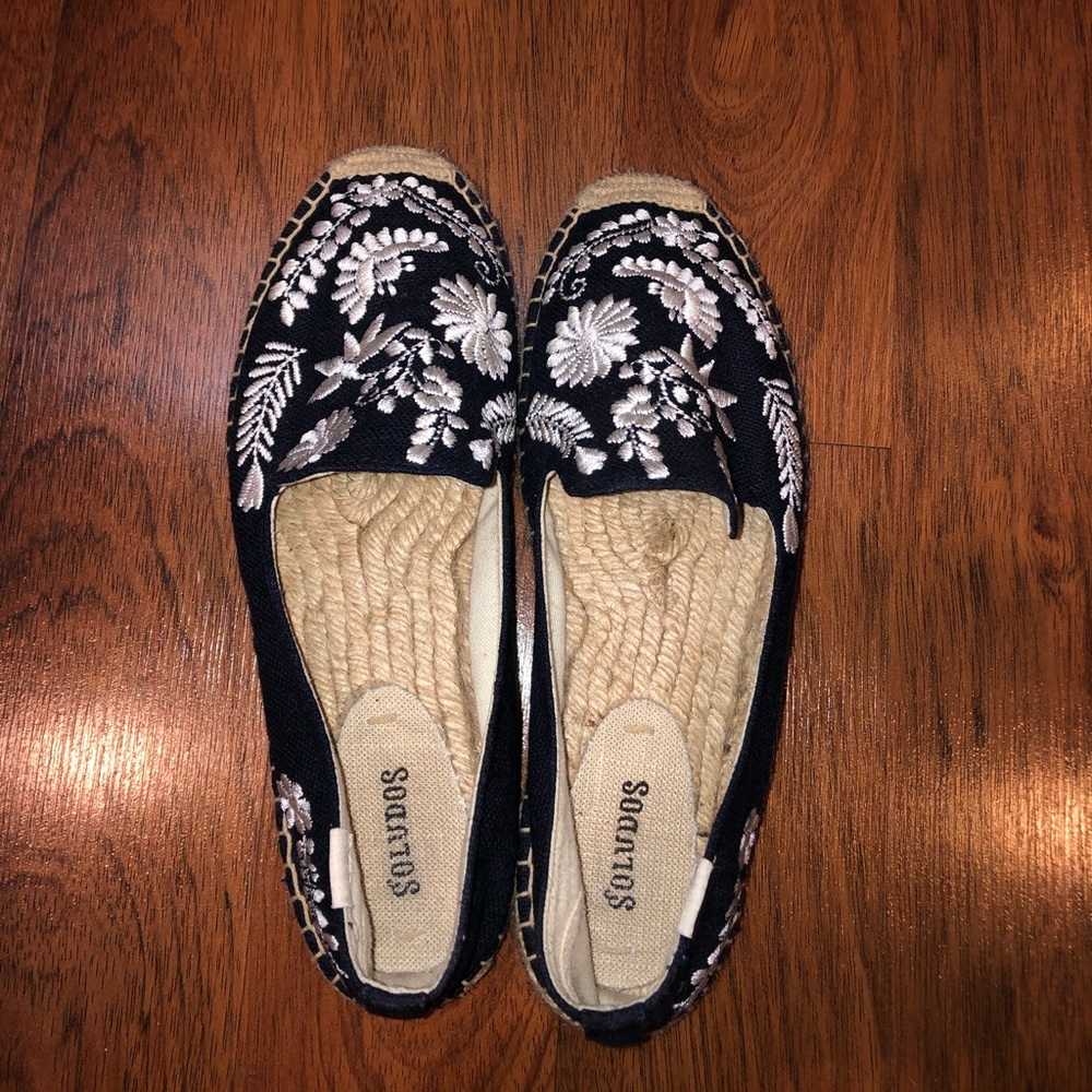 Embroidered Espadrilles
